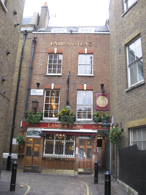 Lamb And Flag, 33 Rose Street, Covent © Richard Rogerson :: Geograph 