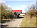 TL4910 : Hobb Cross Road as it passes under the M11 by Alexander P Kapp