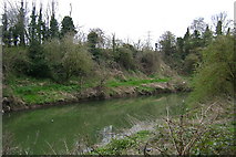 SP3065 : In the loop: River Leam at Edmondscote by Robin Stott