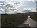 Road heading away from Whiteburn