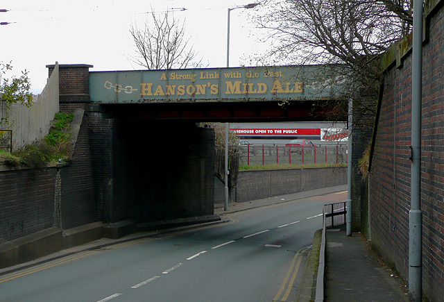 Cannock Road railway bridge,... © Roger D Kidd cc-by-sa/2.0 :: Geograph ...