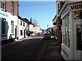 View down Church Street to the junction with the Thoroughfare and Cumberland Street