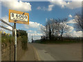 Old Road Sign to Hucknall