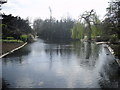 The lake in Ravenscourt Park