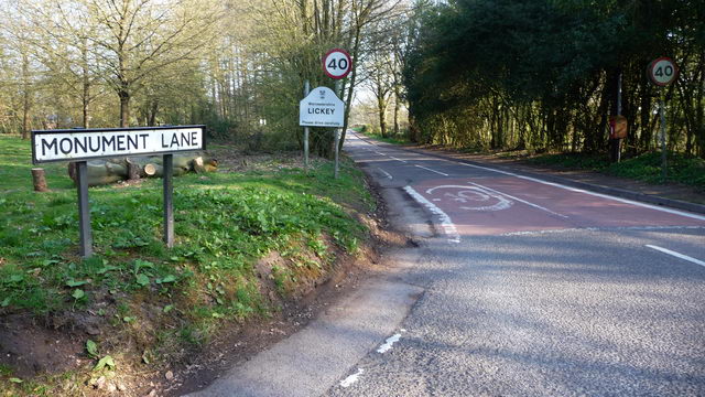 Monument Lane, Lickey.