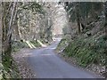 A quiet lane winds up a hillside