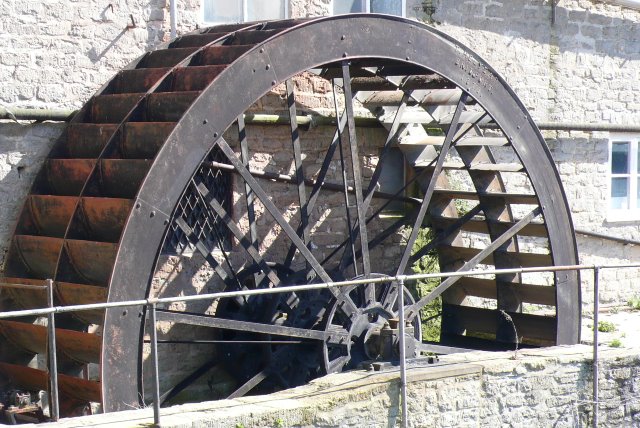 Water Wheel, Palmers Brewery © Nigel Mykura :: Geograph Britain And Ireland