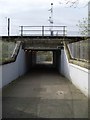 Underpass at Croftfoot Station