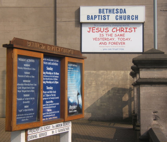 Church notice board and poster © Andrew Hill :: Geograph Britain and ...