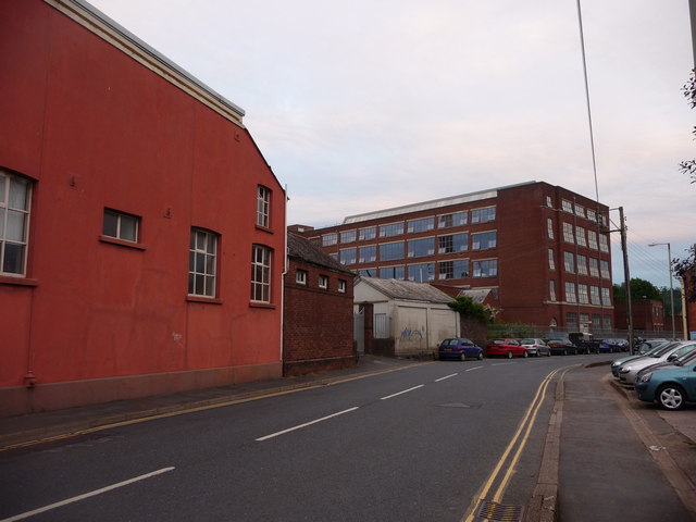 Tiverton : Leat Street & John Heathcoat... © Lewis Clarke :: Geograph ...