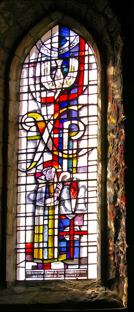 Stained Glass Windows, St Mary the Virgin, Holy Island