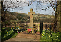 NT5434 : Gattonside War Memorial by Walter Baxter