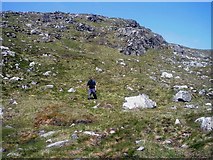 NN5070 : Small Crags on the Stron Bealach Beithe by Iain Lees