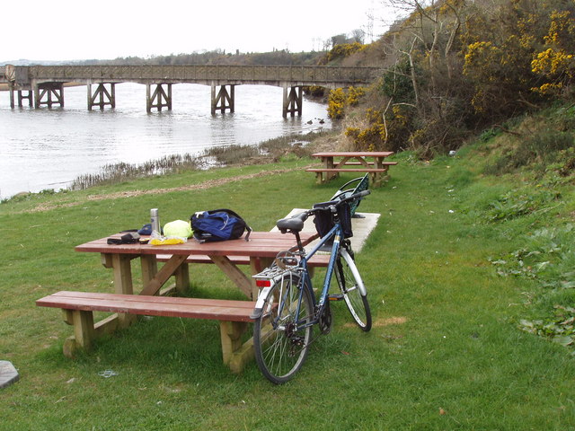 Deeps Bridge and picnic site