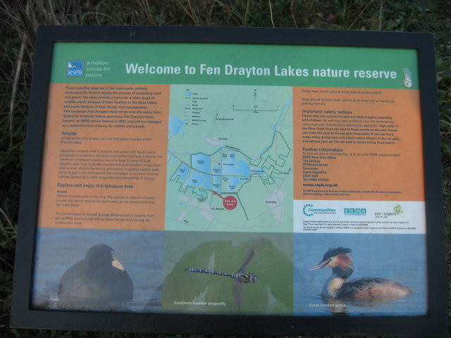 Fen Drayton Lakes nature reserve © Mr Ignavy cc-by-sa/2.0 :: Geograph ...