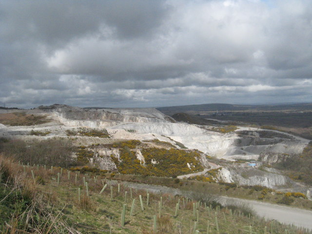 Fraddon Down, Cornwall - area information, map, walks and more