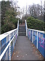 Iron footbridge