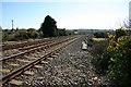 SW7244 : Railway at Hallenbeagle by John Gibson