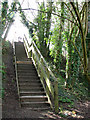 Steps to Brampton Station