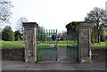 Cemetery entrance, Grange Rd