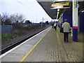 Northbound platform, Potters Bar Station, Hertfordshire