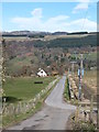 Farm road, Mains of Murthly