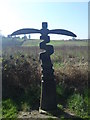 Mileage marker on the Newry towpath