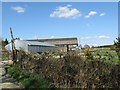 Farm buildings on Newstead Farm