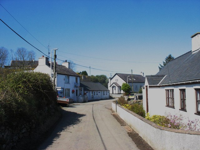 Llanfairynghornwy Post Office and the former Capel Nebo