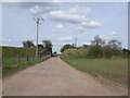 Disused railway embankment