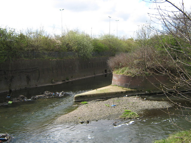 River Rea - The End, Joining the River Tame