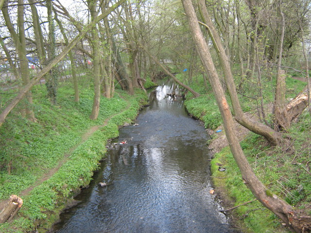 River Rea From Fordhouse Lane, Breedon Cross.