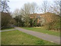 Footpath & flats