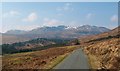 Road along Glen Lyon