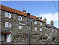 Signpost on corner of Sandham Lane, Holy Island