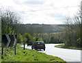 2009 : A37 looking south, top of Hursley Hill