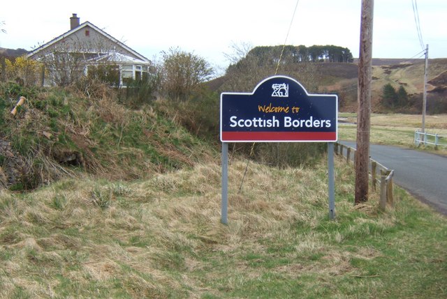 Scottish Borders Sign