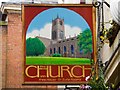 Church Inn sign