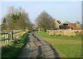ST7137 : 2009 : Pinkwood Lane passes Batt's Farm by Maurice Pullin