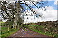 Track off the road west of the Nantrhydw