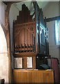 The organ at St Mary