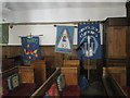 Banners within St Mary