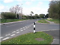 Junction of Church Lane and North End Road