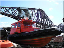 NT1380 : The Bridge Rescue Boat, North Queensferry by Iain Lees