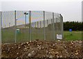 The end of the fence at Linholme prison