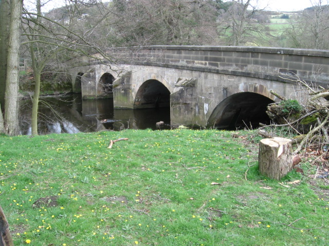 Leadmill Bridge over the River Derwent