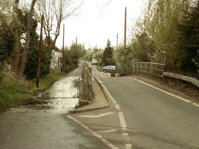 The Ford On Station Road © Robert Edwards :: Geograph Britain And Ireland