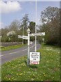 South Horrington, fingerpost