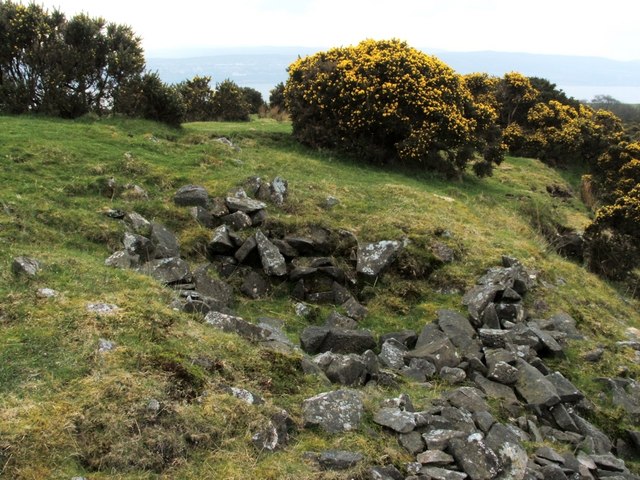 Remains of lime-kiln (detail)