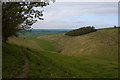 SE8646 : Cleaving Coombe, near Londesborough by Paul Harrop